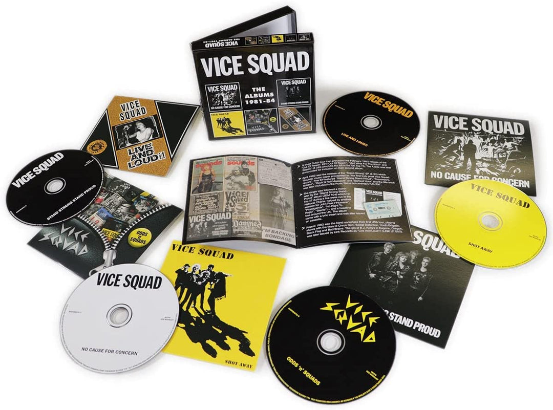 Vice Squad - The Albums 1981-84 Clamshell [Audio CD]