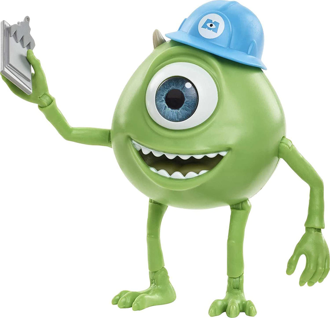 Pixar Interactables Mike Wazowski Talking Action Figure, 4-in / 10.2-cm Tall Posable Movie Character Toy