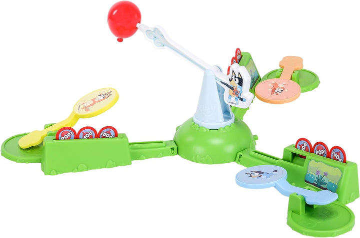 Bluey 90973 Keepy Uppy Game. Keep Air. Includes Motorized Balloon. 2-3 Players.