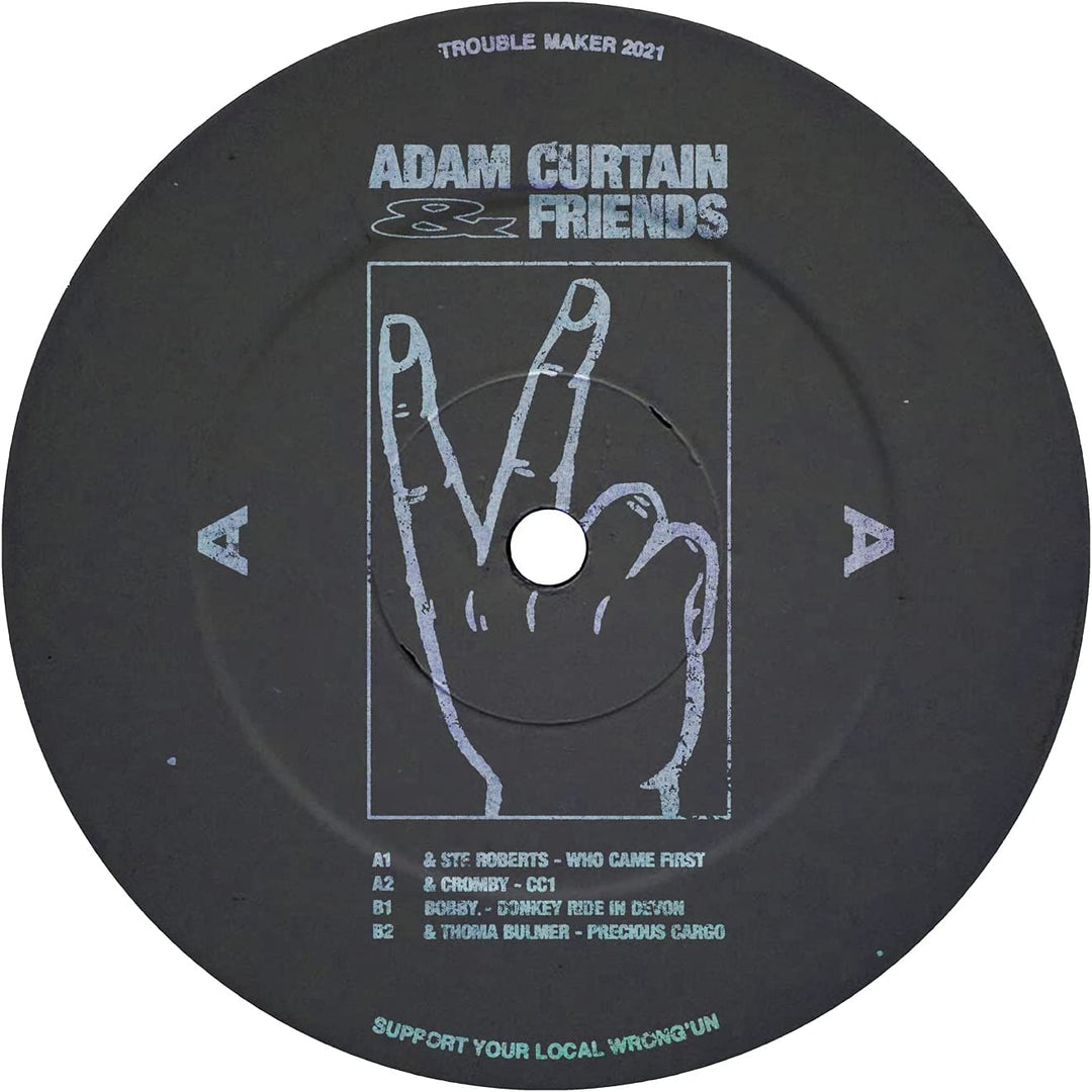Adam Curtain & Friends [12" VINYL]