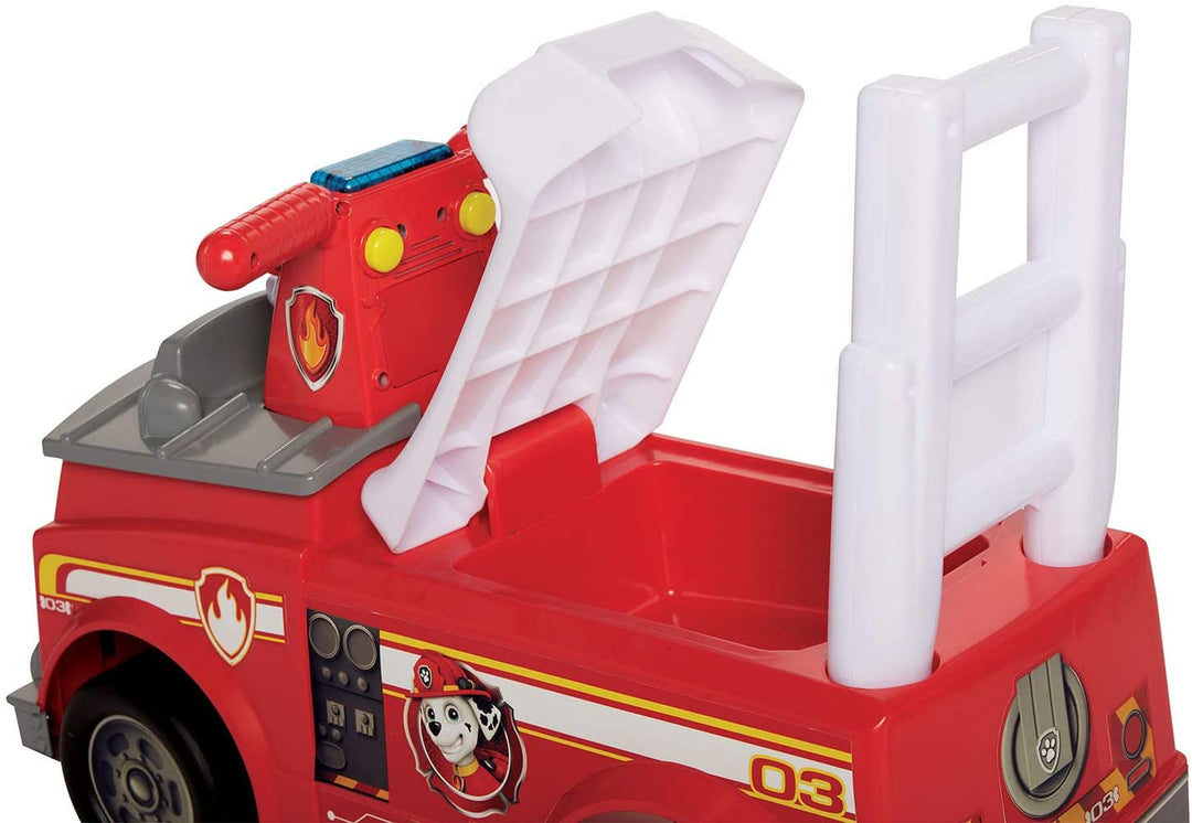 PAW PATROL 95381 Marshell Ride-On Vehicle with Sound, red
