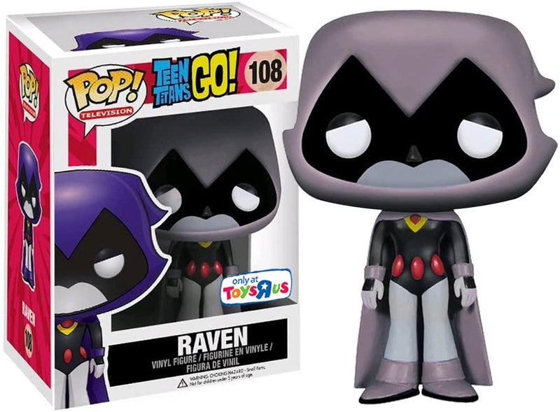 DC Comics Teen Titans Go! Raven (Grey) Exclusive Funko Pop! Vinyl 