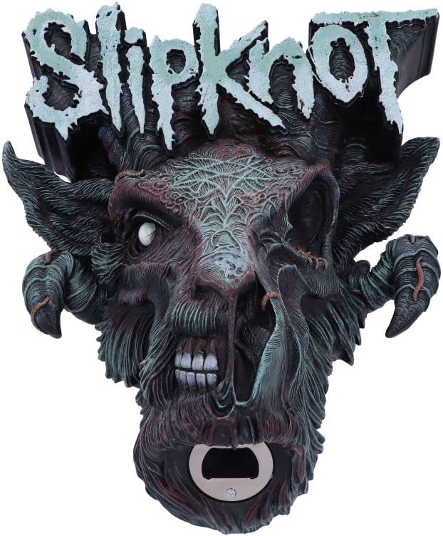 Nemesis Now Officially Licensed Slipknot Infected Goat Logo Wall Mounted Bottle