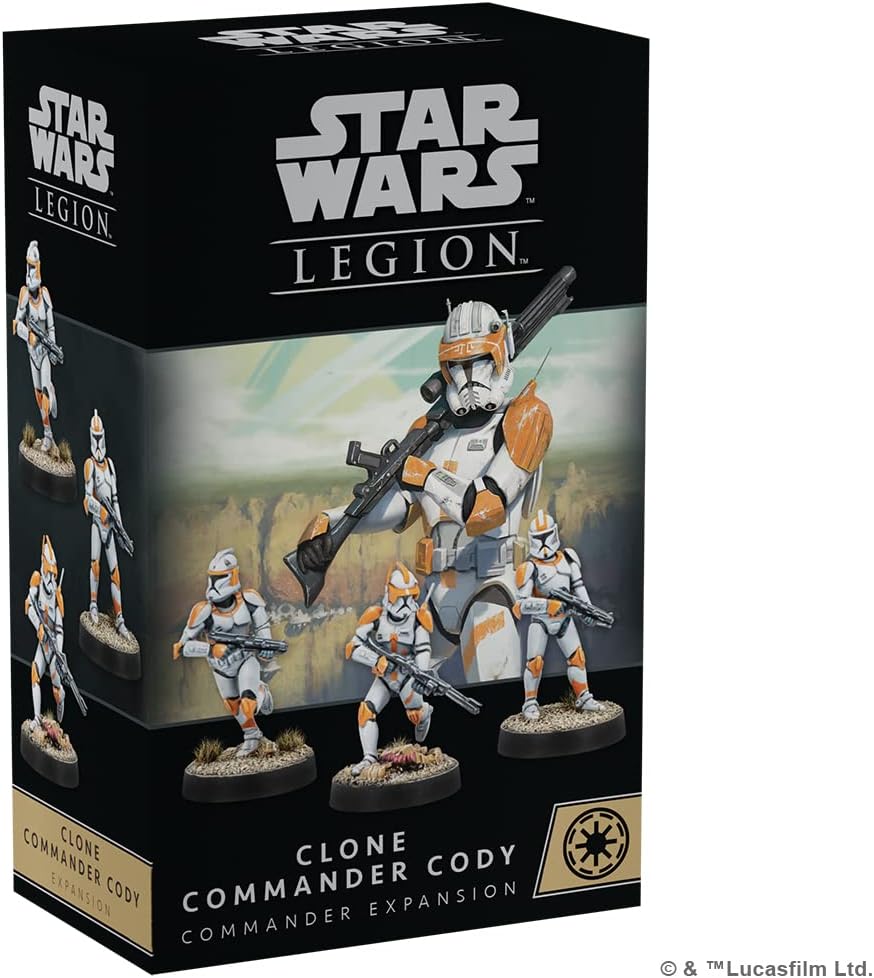 Star Wars Legion Clone Commander Cody Erweiterung | Kampfspiel für zwei Spieler | Minia