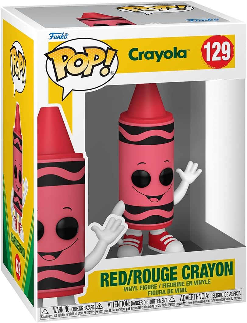 Funko POP! Vinyl: Crayola - Red Crayon - Collectable Vinyl Figure