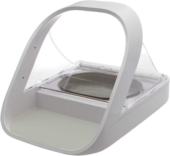 SureFeed Microchip Pet Feeder, White (4 x C batteries required)