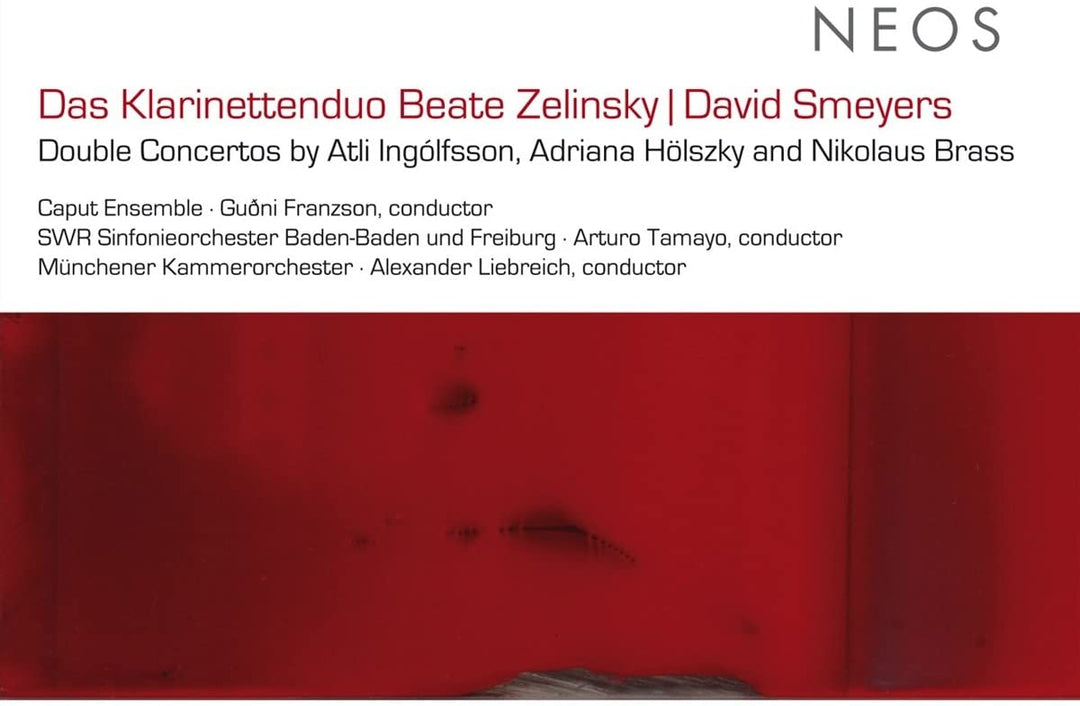 Das Klarinettenduo Beate Zelinsky - Double Concertos By Atli Ingólfsson, Adriana Hölszky  [Audio CD]