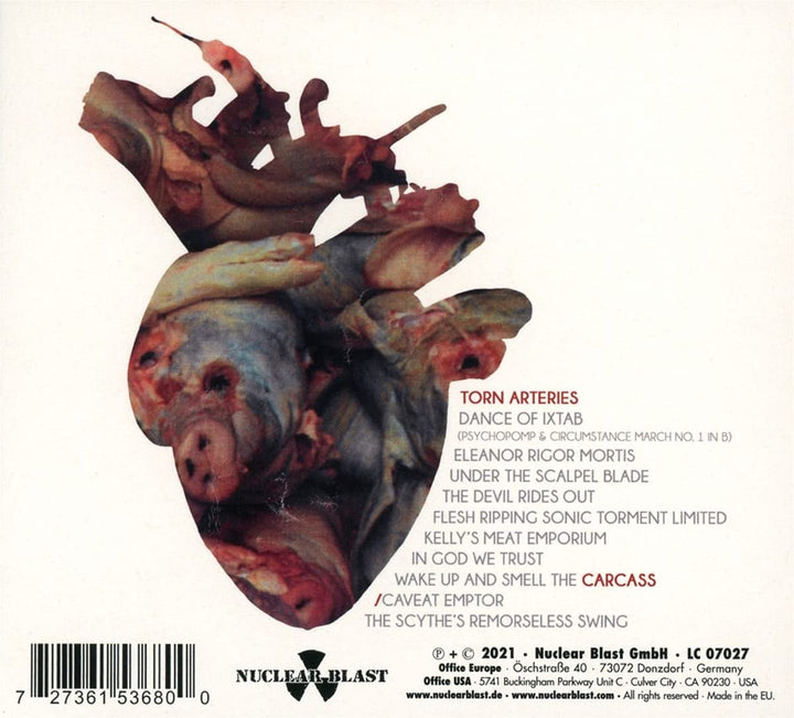 Carcass - Torn Arteries [Audio CD]