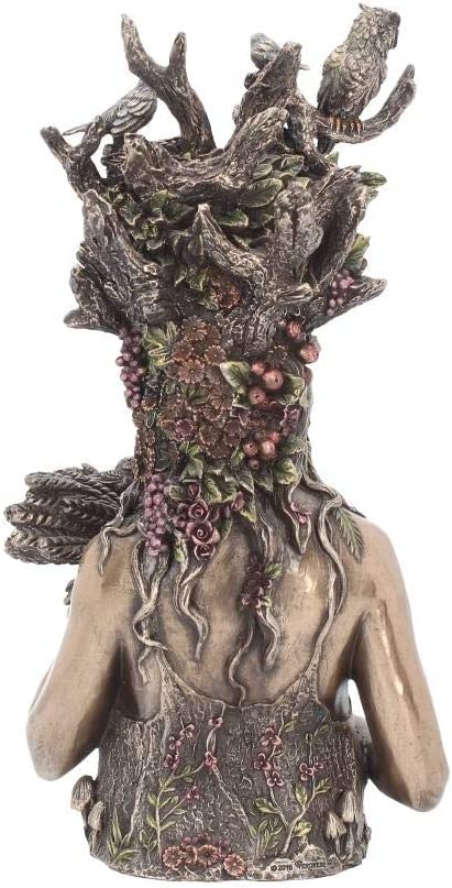 Nemesis Now Gaia Bust Figurine 30cm Bronze