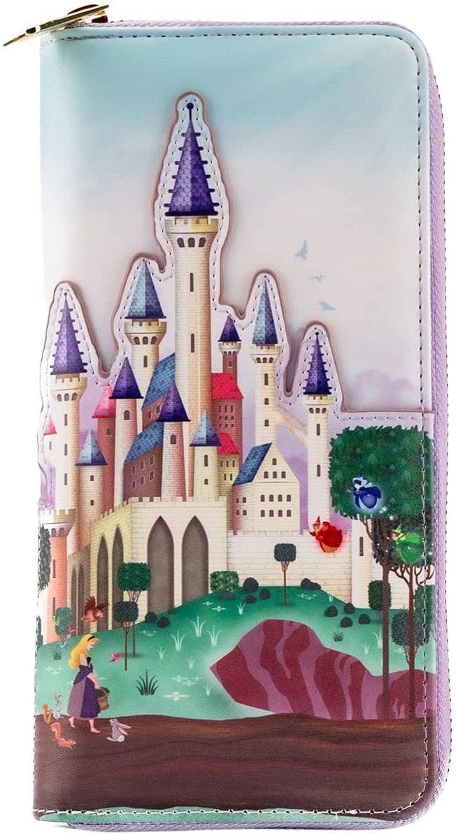Loungefly x Disney Sleeping Beauty Castle Series Zip-Around Wallet