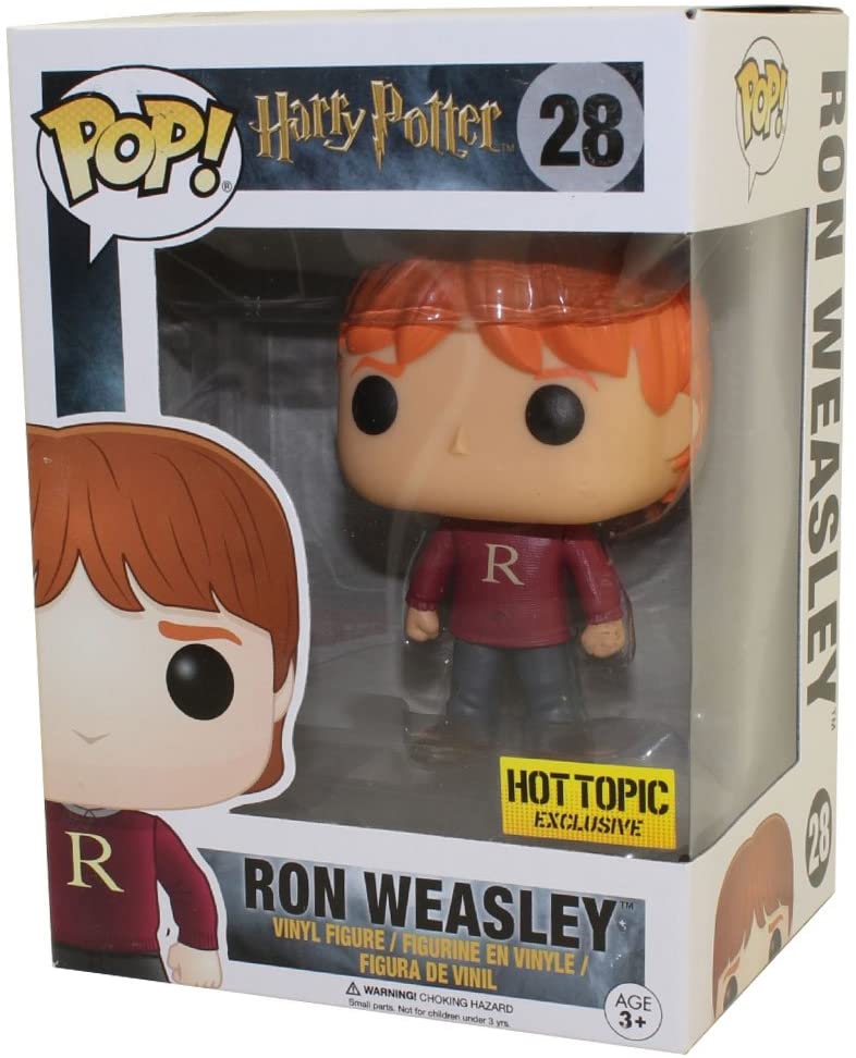 Harry Potter Ron Weasley Exclu Funko 10996 Pop! VInyl #28 – Yachew
