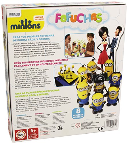 Educa Borras Fofuchas – Creative Set Minions