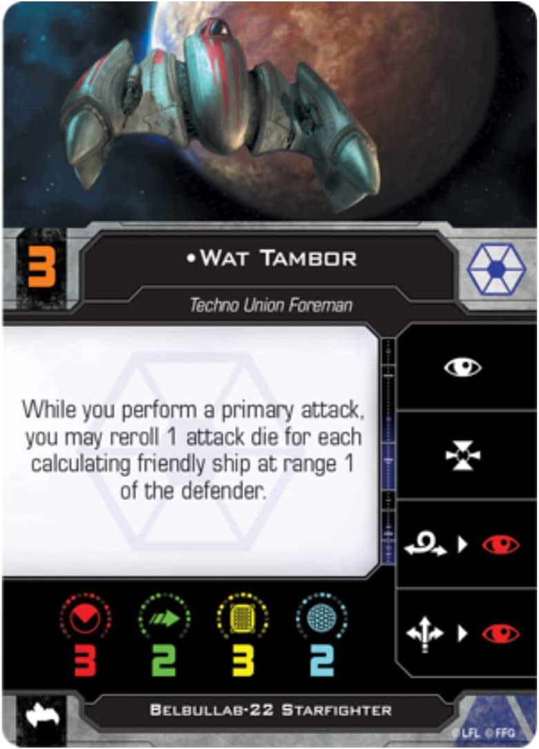 Fantasy Flight Games - Star Wars X-Wing Second Edition: Separatist Alliance: Servants of Strife Squadron Pack