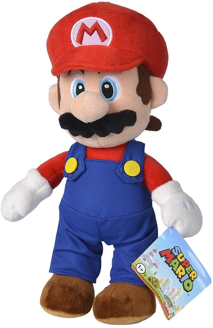 Simba 109231010 Plschfigur Super Mario 30CM Soft Toy, Multi