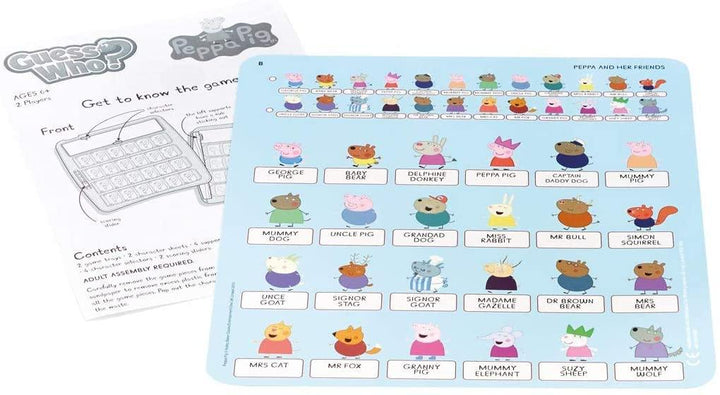 Winning Moves Peppa Pig Guess Who? Board Game - Yachew
