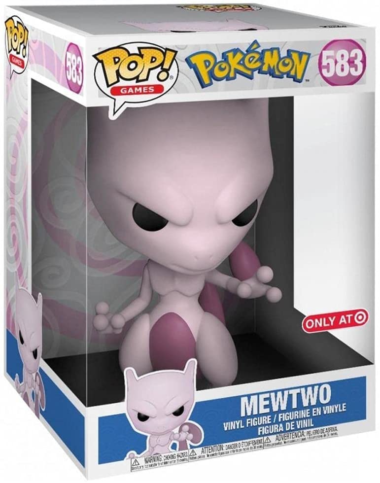 Pokemon Mewtwo 10" Exclu Funko 47826 Pop! Vinyl #583
