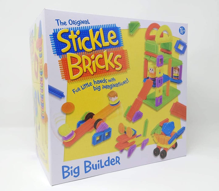 Stickle Bricks Big Builder Construction Set TCK15000, Over 125 Pieces