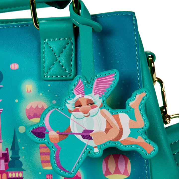 Loungefly Disney: Tangled Rapunzel Castle Glow in the Dark Crossbody Bag