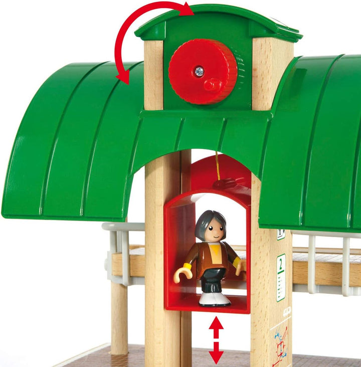 BRIO World Railway Travel Switching Set for Kids Age 3 Years Up - Compatible With All BRIO Trains and Accessories