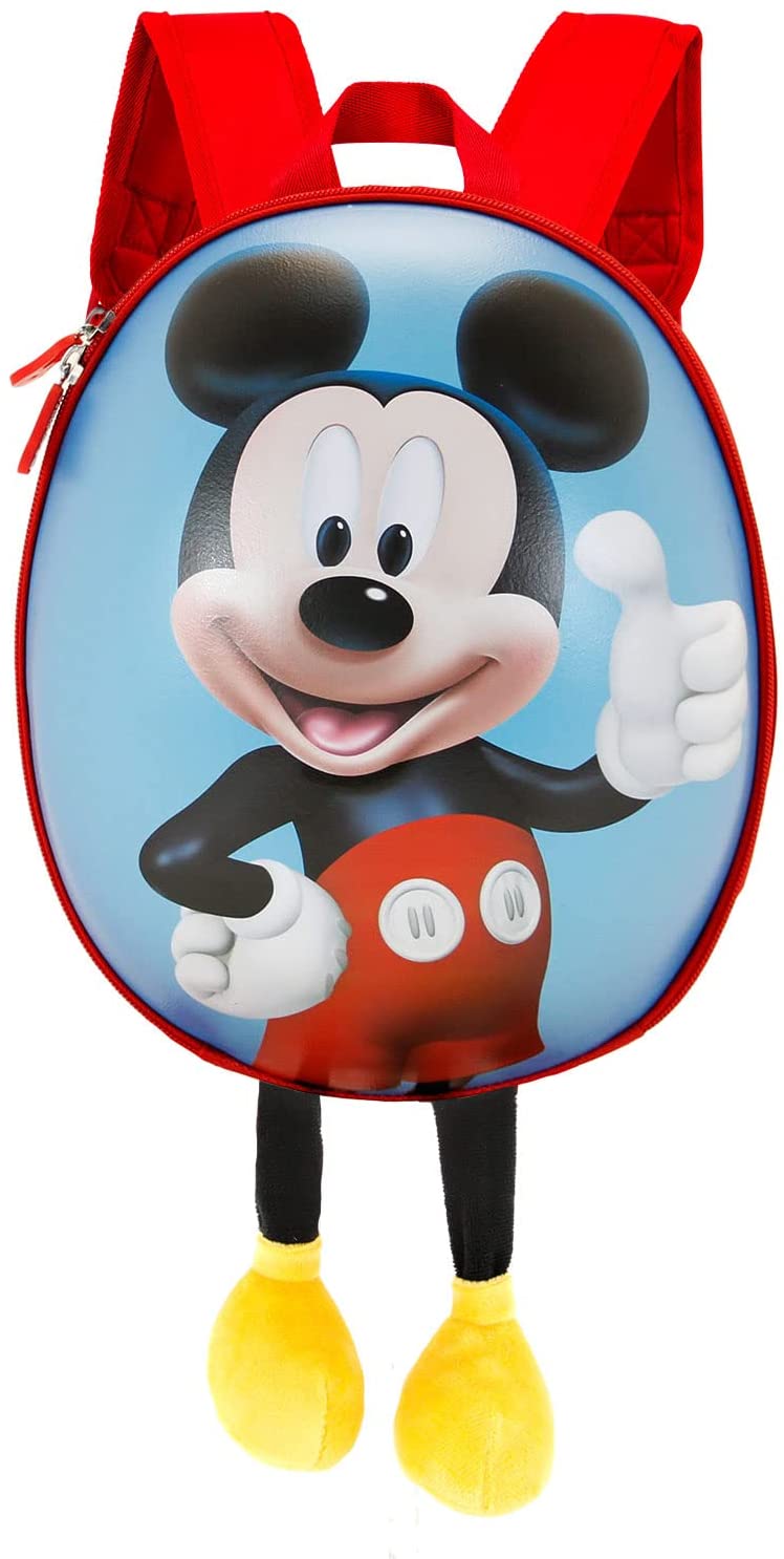 Mickey Mouse Okay-Eggy Legs Backpack, Blue