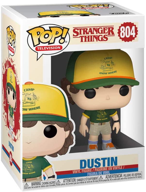 Stranger Things Dustin Funko 38532 Pop! Vinyl #804