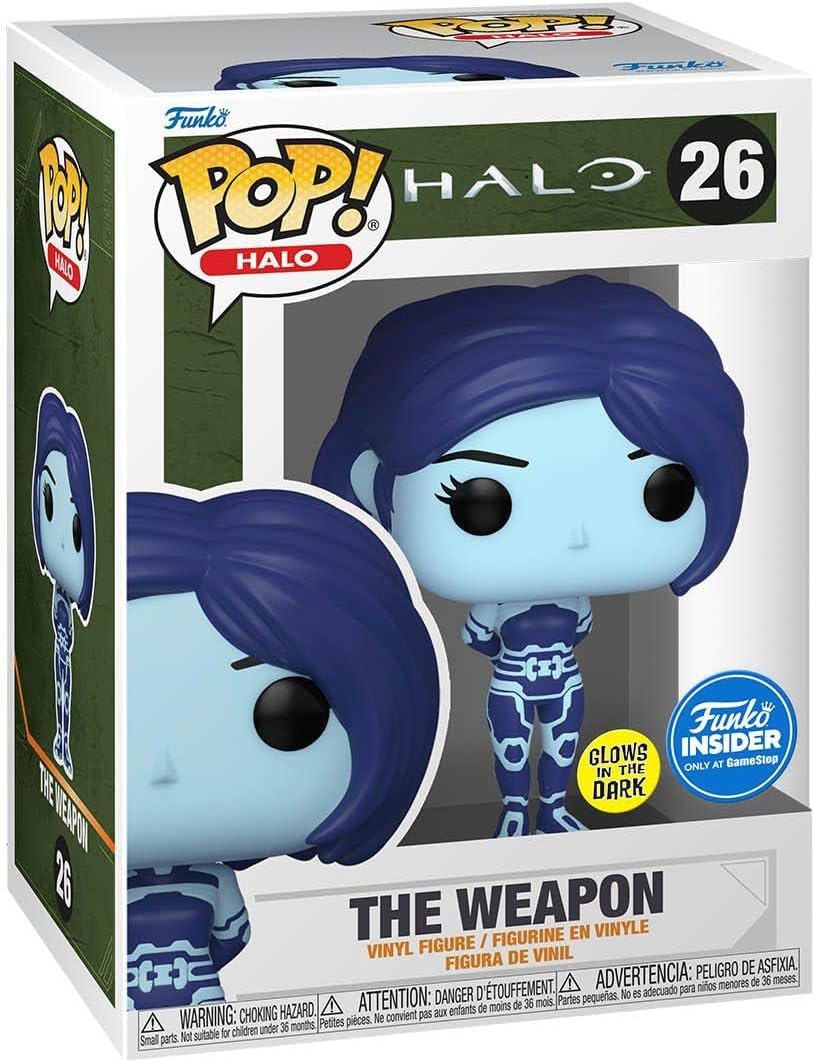 Funko POP! : Halo Infinite The Weapon #026 Glow in The Dark Exklusive Vinylfigur