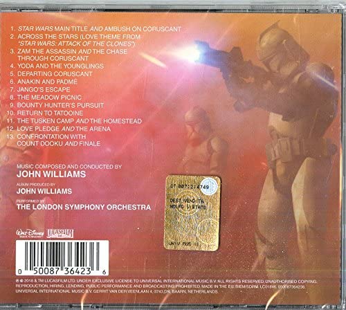 John Williams - Star Wars: Attack of the Clones [Audio CD]