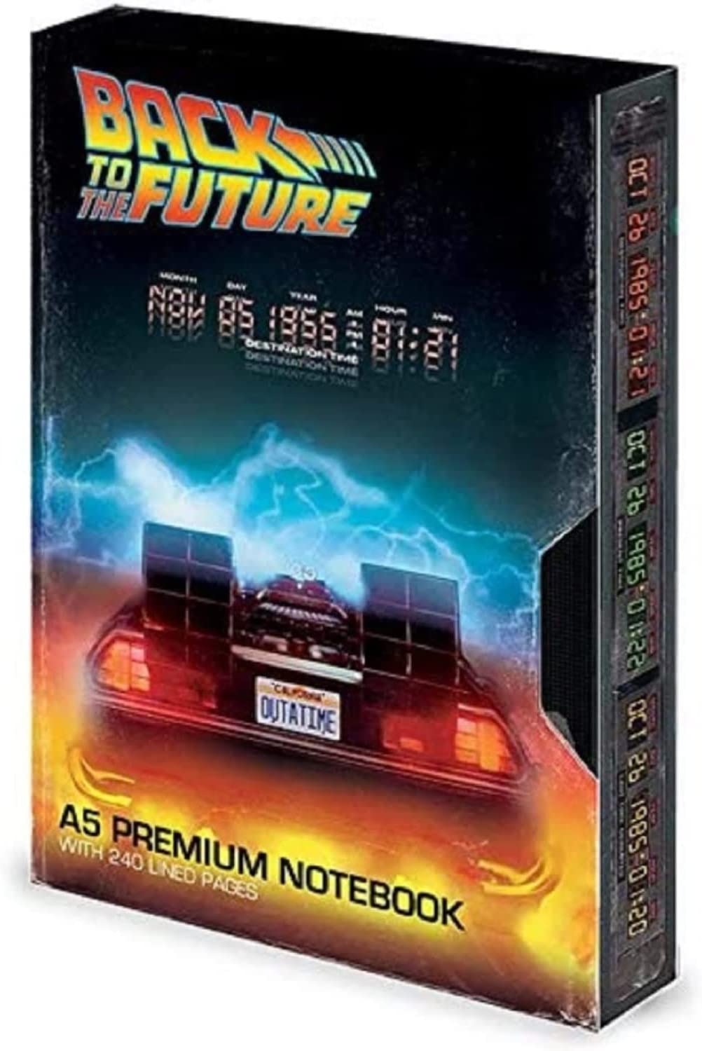 Back to The Future - Premium A5 Notebook (Great Scott) VHS