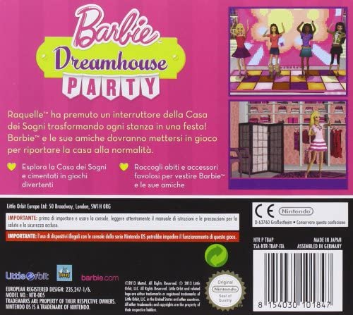 DS BARBIE LIFE IN THE DREAM HOUSE