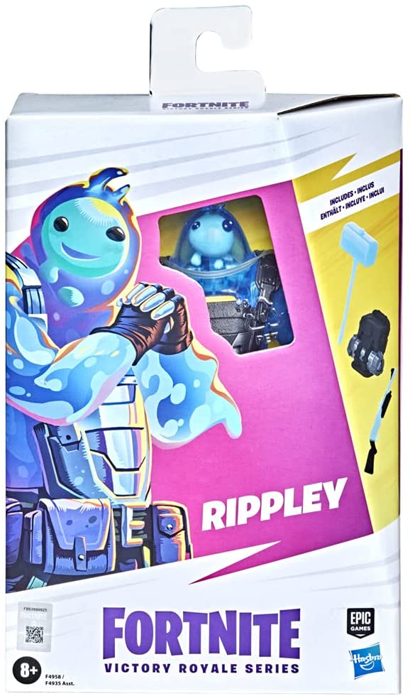 Hasbro Fortnite Victory Royale Series Rippley Collectible Action Figure with Acc