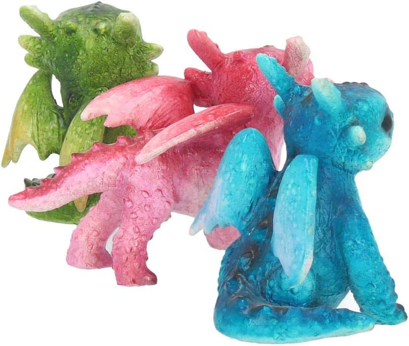 Nemesis Now Tiny Dragons (Set of Three) Figurine 8cm Multi-Coloured