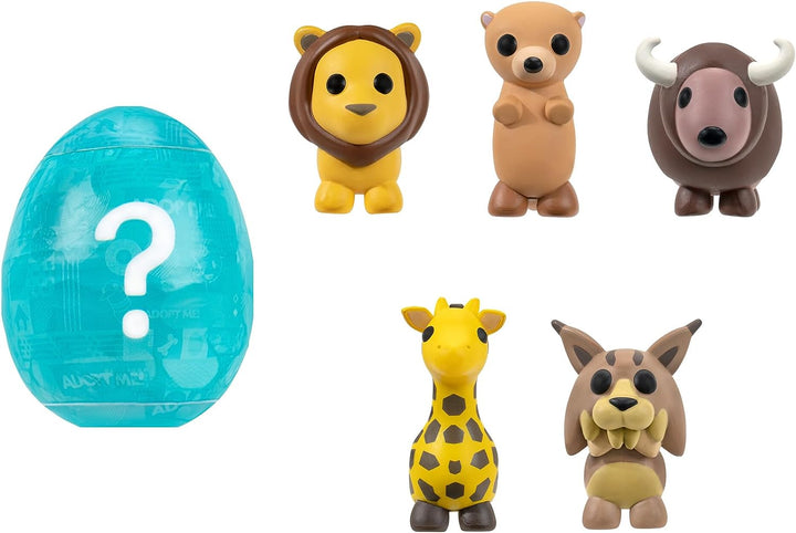Adopt Me! AME0018 Multipack Animal Life-Hidden Top Online Game-Fun Collectible Toys