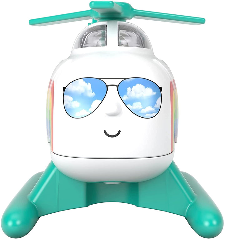 Fisher-Price Thomas & Friends Rainbow Harold Push-Along Toy Helicopter