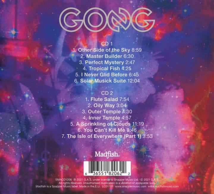Gong - Live A Longlaville 27/10/1974 [Audio CD]
