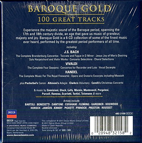 Barockes Gold – 100 großartige Titel – [Audio-CD]