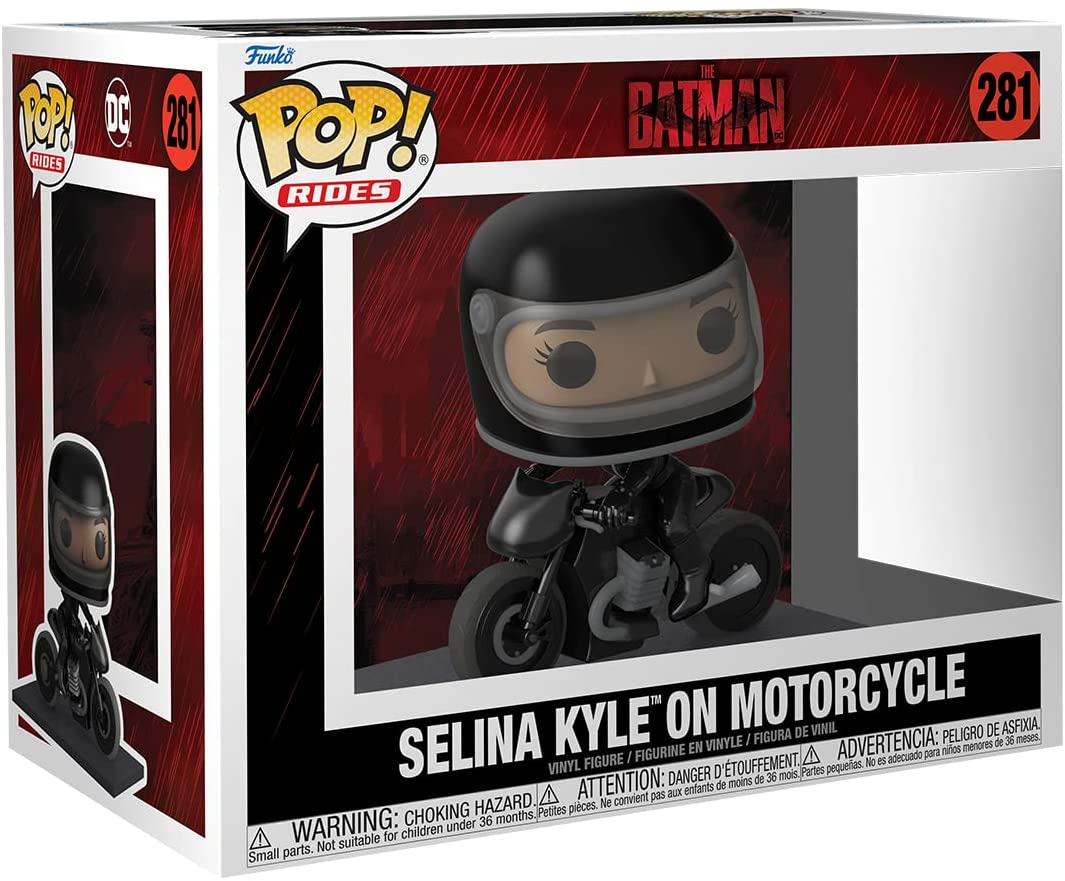 Der Batman Selina Kyle auf dem Motorrad Funko 59287 Pop! Vinyl Nr. 281