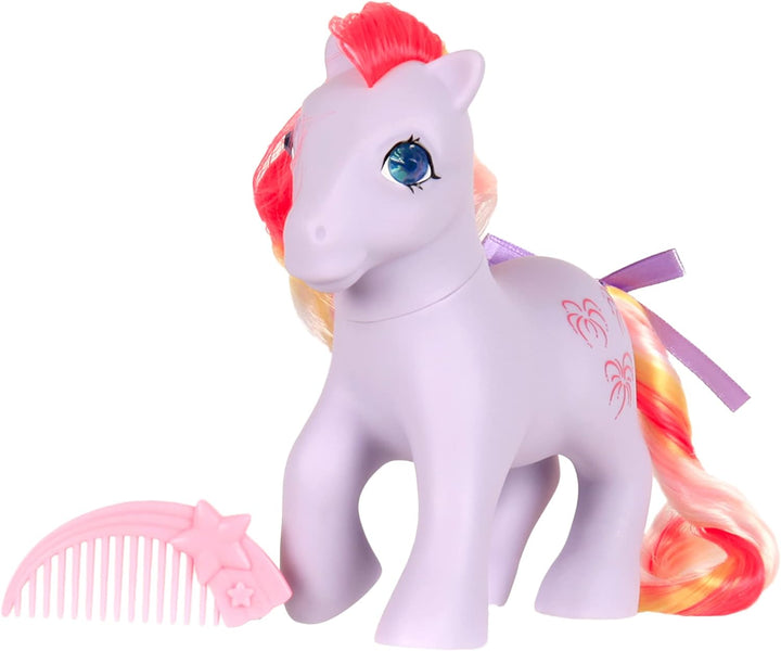 My Little Pony 35293 Classic Rainbow Ponys Sky Rocket Pony, Retro-Pferdegeschenke f