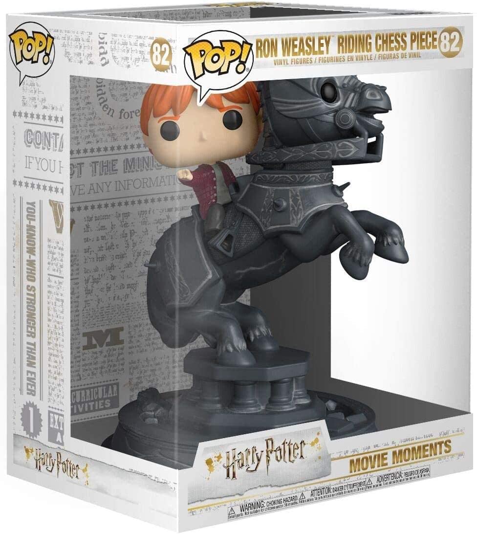 Harry Potter Ron Weasley Riding Chess Piece Movie Moments Funko 35518 Pop! Vinyl #82
