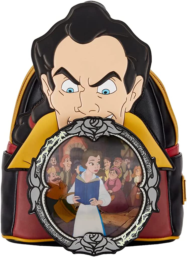Loungefly Disney Villains Gaston Mirror Mini Backpack