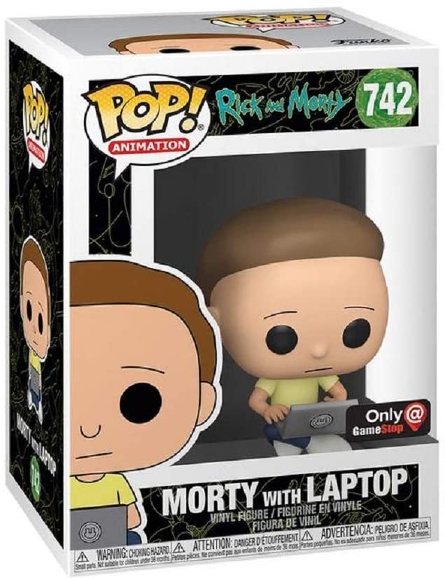 Rick and Morty Morty With Laptop Funko 47791 Pop! Vinyl #742