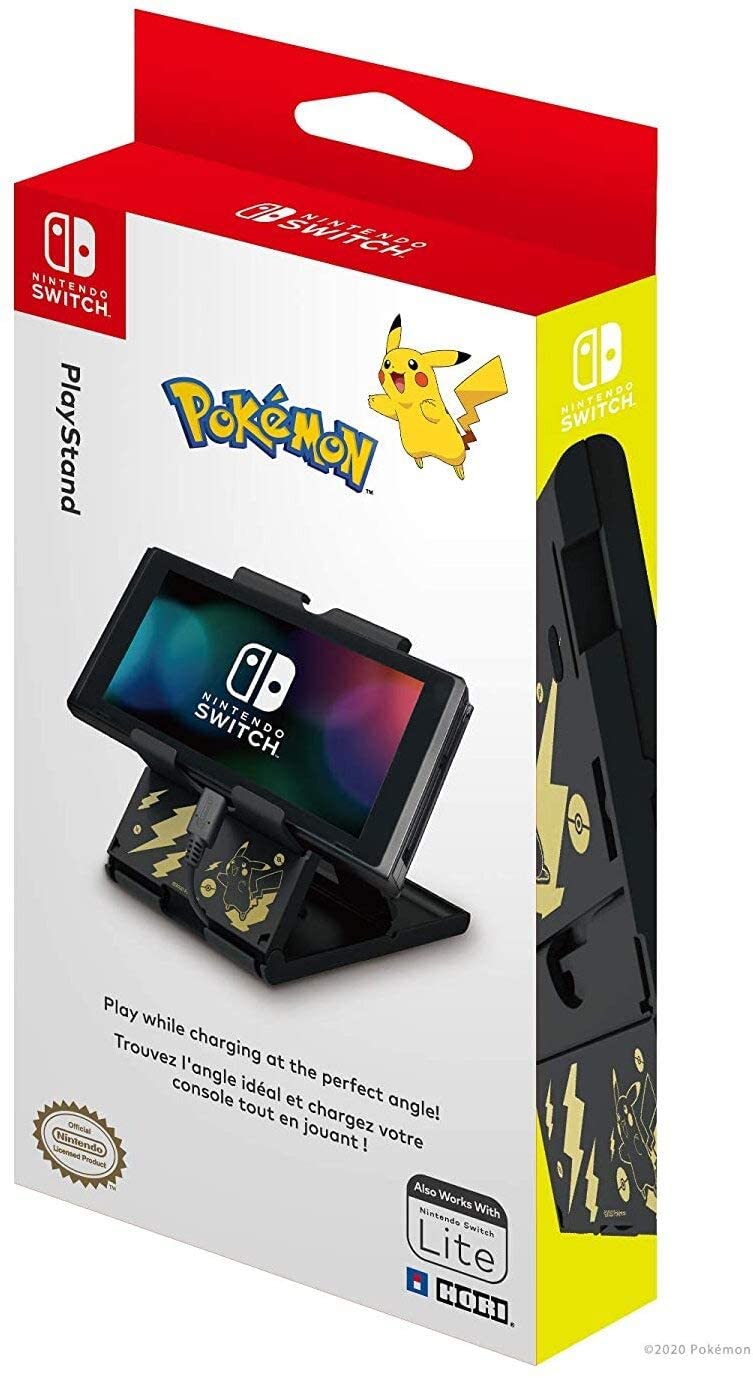 HORI PlayStand (Pikachu Black & Gold) for Nintendo Switch (Nintendo Switch)