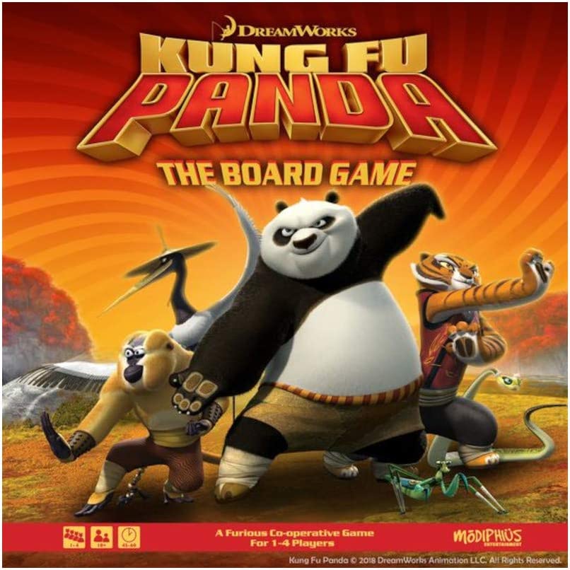 Kung Fu Panda (Boxed Board Game)