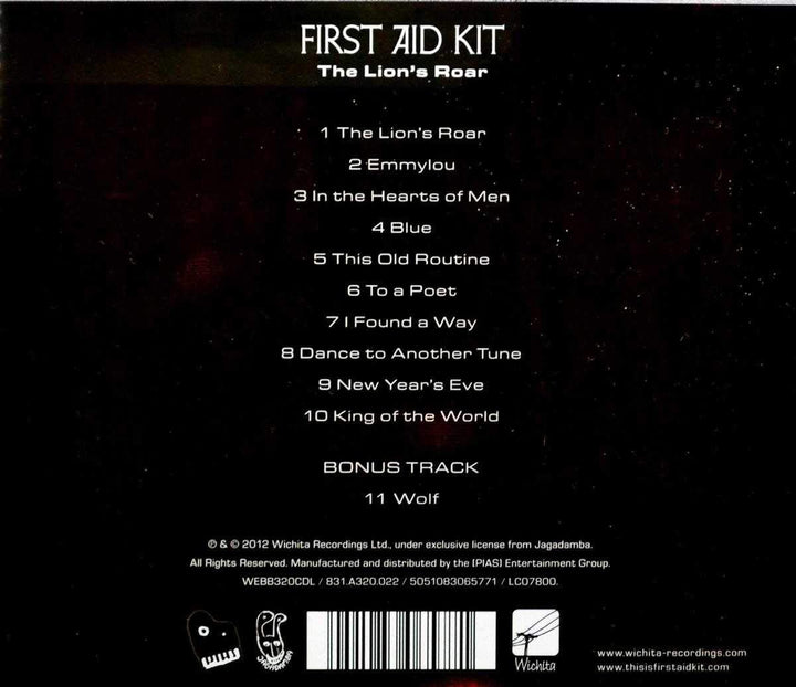 First Aid Kit - The Lion's Roar [Audio CD]