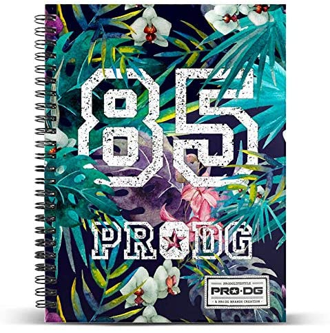 Prodg Din A4 Notebook Jungle Tragbarer Handtaschenaufhänger, 30 cm, Mehrfarbig