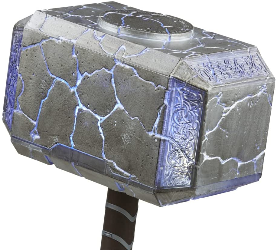 Marvel Legends Series Thor Mjolnir Premium Electronic Roleplay Hammer with light