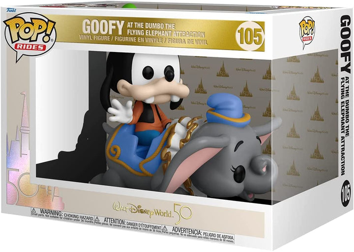 Walt Disney World 50. Goofy At The Flying Elephant Attraction Funko 50571 Pop! Vinyl Nr. 105