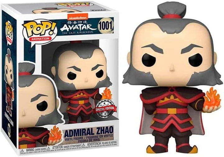 Funko POP! Animation: Avatar - Admiral Zhao With Fireball - Glow In the Dark - Avatar: the Last Airbender - Collectable Vinyl Figure