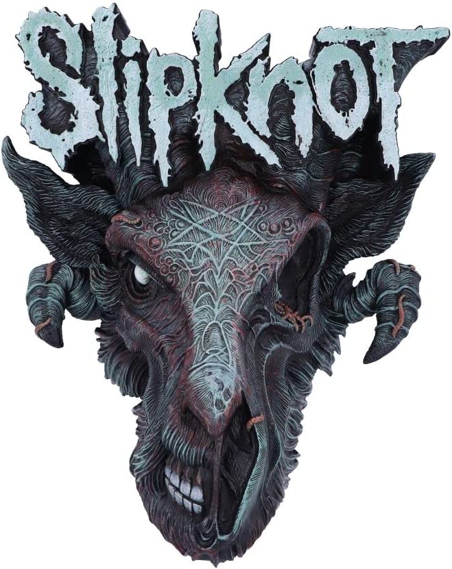 Nemesis Now Officially Licensed Slipknot Infected Goat Logo Wall Mounted Bottle