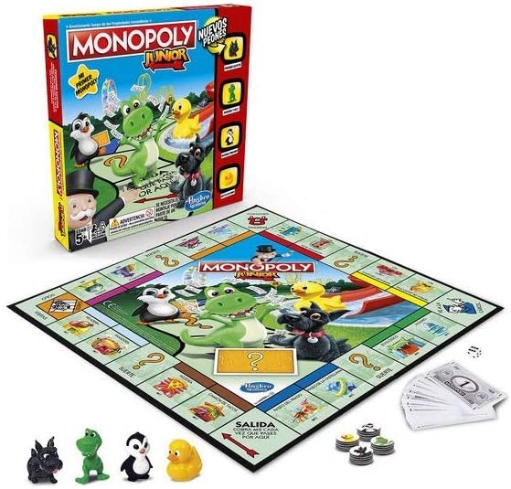 Monopoly Junior Hasbro A6984793 (Spanish Version)