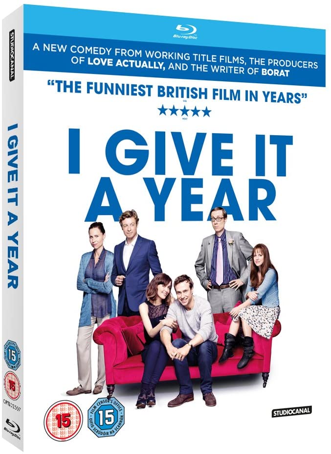 I Give It a Year [2013]  -Romance/Comedy [Blu-Ray]